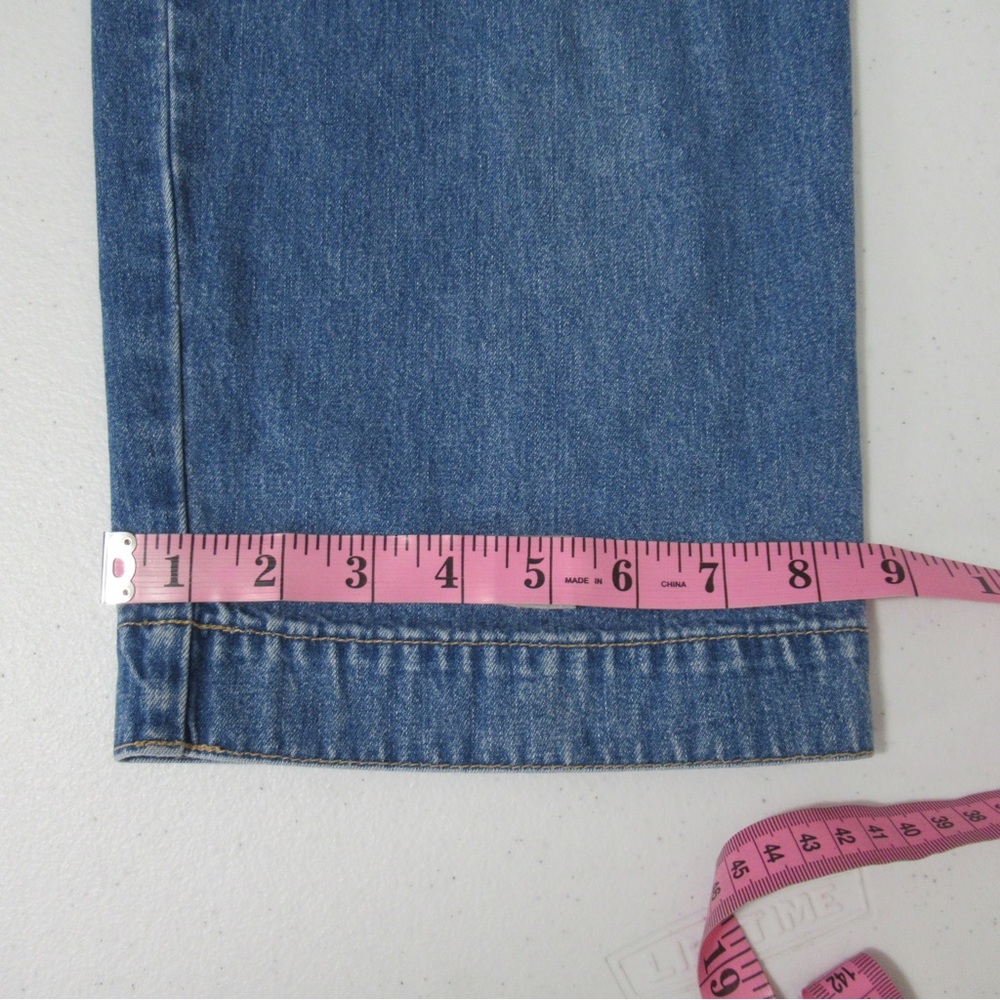 Gap Y2K Vintage Retro Cut Denim Capri Jeans Size 4 - Picture 15 of 17